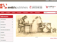 Tablet Screenshot of andyspublishers.com